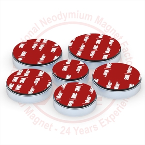 Nam châm công nghiệp cộng hưởng vàng chủ Huang Alice với VHB dính kẽm Electroplated Neodymium Composite - Product Image 1