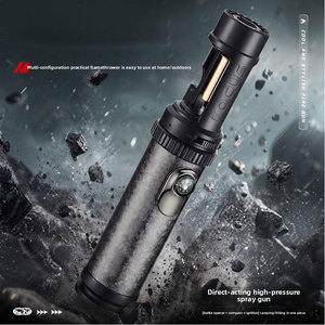 Portable Windproof Jet Torch Lighter With Opener Butane Refillable Adjustable Big Flame BBQ Charcoal Lighting - Product Image 2
