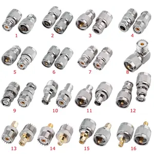 Rf Coaxiale Connector Uhf Adapter So239 Pl259 Uhf Naar Sma Bnc N F Fme Tnc Mcx Mini Uhf Lmr400 Rg58 Adapter