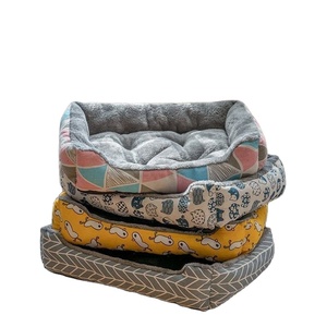 Kulübesi dört mevsim çevre dostu hayvan desen Bite değil orta ve küçük köpekler ve kediler için kötü Mat kış sıcak kare <span class=keywords><strong>Pet</strong></span> yatak - Product Image 2