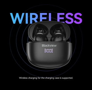 <span class=keywords><strong>Blackview</strong></span> <span class=keywords><strong>AirBuds</strong></span> 7 True Wireless BT Casque TWS Écouteurs Dans L'oreille avec Microphone Charge Sans Fil pour Téléphone Mobile - Product Image 4