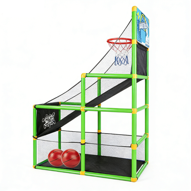 High Quality Portable Basketball Game Foldable Mini Basketball Hoop Set for Outdoor and Indoor Play