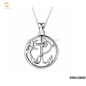 アメリカ地図テキサス州チャームネックレススターリングシルバー州ネックレスハート付き - Product Image 4