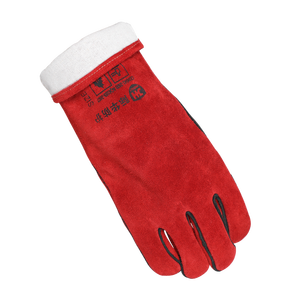 Gants <span class=keywords><strong>de</strong></span> <span class=keywords><strong>soudeur</strong></span> pour hommes en cuir <span class=keywords><strong>de</strong></span> vachette velours, texture lisse/douce, flexibles, durables, sans poudre, sans silicone, gants industriels - Product Image 4