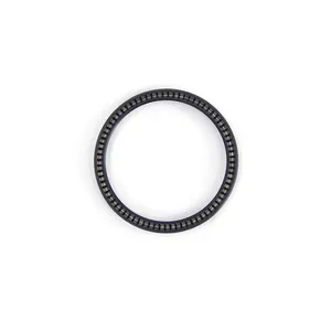 Pole Spring Sealing Ring PTFE Carbon Filled Rotary Seal Dust Ring Ptfe High Temperature Resistance Spring Energized Seal