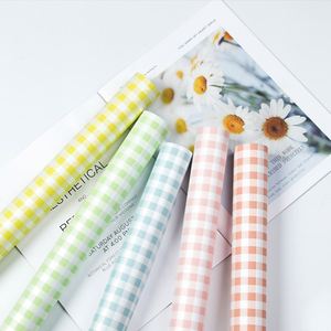Papel de Regalo a Cuadros Vintage, Recubierto de PE, Grueso e Impermeable, para Envolver Ramos de Flores, para Uso Industrial - Product Image 3