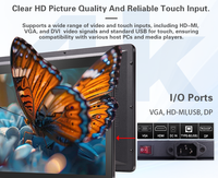Monitor de Pantalla Táctil PCAP Personalizado de 23.8 Pulgadas a Precio de Fábrica para Señalización Digital Interactiva, Servicio OEM