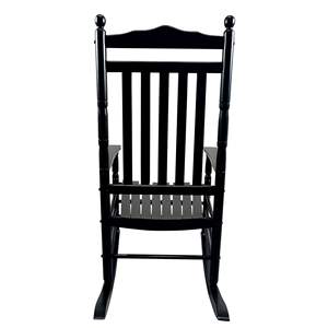 DB Adult <b>Rocking</b> <b>Chair</b> for Balcony & Porch Black Color - Product Image 4