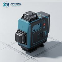 Niveau laser 3D 4D 12/16 lignes, auto-nivelant, avec batterie au lithium, instrument de mesure pour l'ingénierie, kit d'outils électriques