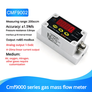 Misuratore <span class=keywords><strong>di</strong></span> Portata Massica Digitale per Gas Jiedingli Automation CMF9008 - Ampio Range <span class=keywords><strong>di</strong></span> Misurazione e Alta Precisione per la Misurazione del Flusso <span class=keywords><strong>di</strong></span> Gas - Product Image 5