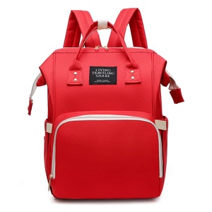 Water Resistant PU Backpack Light Gray Zipper Soft Handle Travel Casual Women's Wholesale - Product Image 3