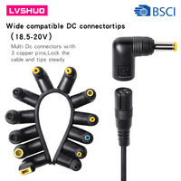 Adaptateur secteur universel UK US AU EU Plug Charger and 20v Ac Laptop Adapter 90w
