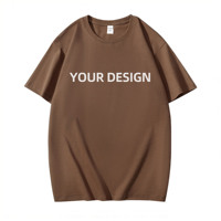 T-shirts de marque pour hommes, style streetwear, coupe oversize et carrée, délavé à l'acide, 260 g/m², imprimé vintage, coupe confortable