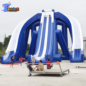 Hot bán công viên nước <span class=keywords><strong>Inflatable</strong></span> trượt tuyệt vời lớn <span class=keywords><strong>Inflatable</strong></span> trượt <span class=keywords><strong>Inflatable</strong></span> Ba trượt - Product Image 2