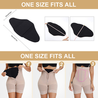 HEXIN Ceinture de compression noire pour brûler les graisses Corset d'entraînement à la taille pour femmes Minceur