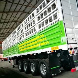 Semirremolque de Carga con Barandas Laterales y Suspensión Reforzada de Tres Ejes, 28 Toneladas, Nuevo de Fábrica en China - Product Image 5