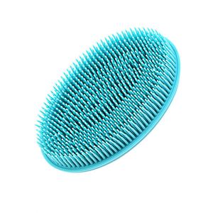 2024 New Massage <b>Shower</b> Back Scrub Easy to Clean <b>Sponge</b> Removal Belt Brush Exfoliating Silicon Silicone Bath Body Scrubber - Product Image 1