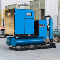 Compresseur d'air à vis tout-en-un haute pression 16 bars 20 bars 37 kW avec sécheur pour découpe laser