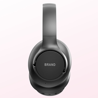 Casque supra-auriculaire sans fil BT5.3 hybride ANC casque antibruit pour le sport bon marché d'usine