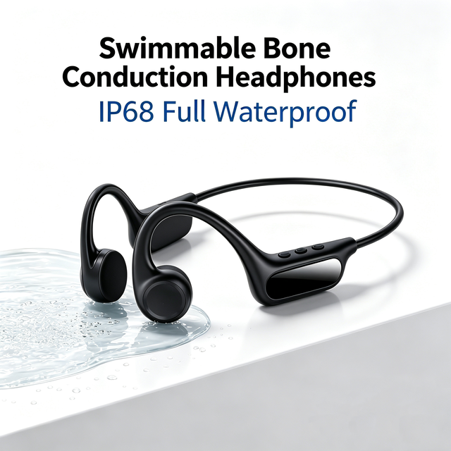 X67pro Bone Conduction Swimming Headphones IPX8 Waterproof 8GB/32G BT6.0 Sports Earphones for Swimming Running Fitness