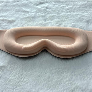 Masque oculaire lesté en mousse à mémoire de forme 3D à faible MOQ, 100 % occultant la lumière - Product Image 2