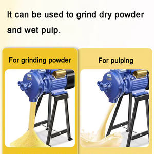 Mini trituradora automática de grano de maíz y arroz, trituradora de piedra seca húmeda para procesamiento de alimentos para animales, máquinas de procesamiento de alimentos - Product Image 5