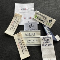 Etiquetas Tejidas de Satén Personalizadas para Ropa, Accesorios de Vestimenta, Etiquetas para Sombreros, Producto Nuevo en Venta