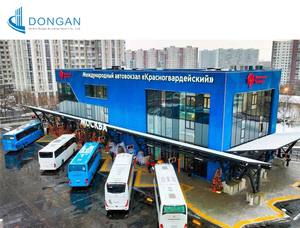 La salle d'attente du terminal routier en structure d'acier haute résistance présente une longue durée de vie et constitue un choix idéal - Product Image 6