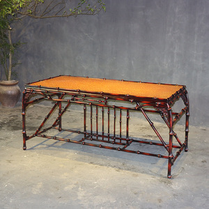 <b>Bamboo</b> Craft Tea Table Handmade <b>Bamboo</b> Weaving Lining Home Decoration Guizhou Origin - Product Image 5