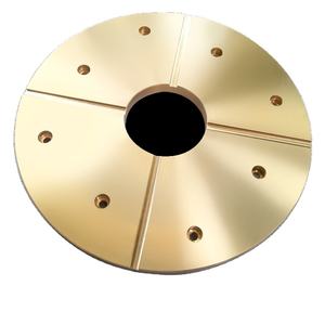 CuSn6Zn6Pb3 traitement de coulée de cuivre de précision joint d'étanchéité à anneau plat en cuivre - Product Image 1