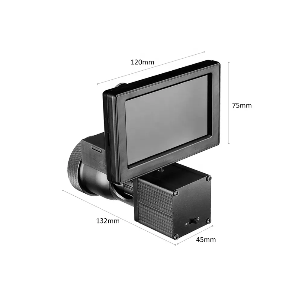 Night Vision HD 1080P 4.3 Inch Display Siamese Scope Video Cameras Infrared illuminator Scope Hunting Optical