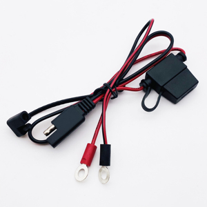 Câble d'alimentation de faisceau de câbles de charge de batterie haute tension d'usine avec porte-fusible et pince crocodile pour <span class=keywords><strong>voiture</strong></span> électrique - Product Image 3