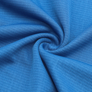 100% Tái Chế <span class=keywords><strong>Polyester</strong></span> Nhanh Chóng Khô Mềm Nhuộm Duy Nhất Jacquard Dệt Kim Jersey Pique Vải Cho Thể Thao - Product Image 3