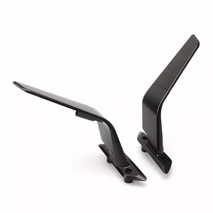 Specchietto Retrovisore <span class=keywords><strong>Moto</strong></span> CNC ad Ala Aerodinamica Fissa per YAMAHA TMAX-530 TMAX-560 - Product Image 3