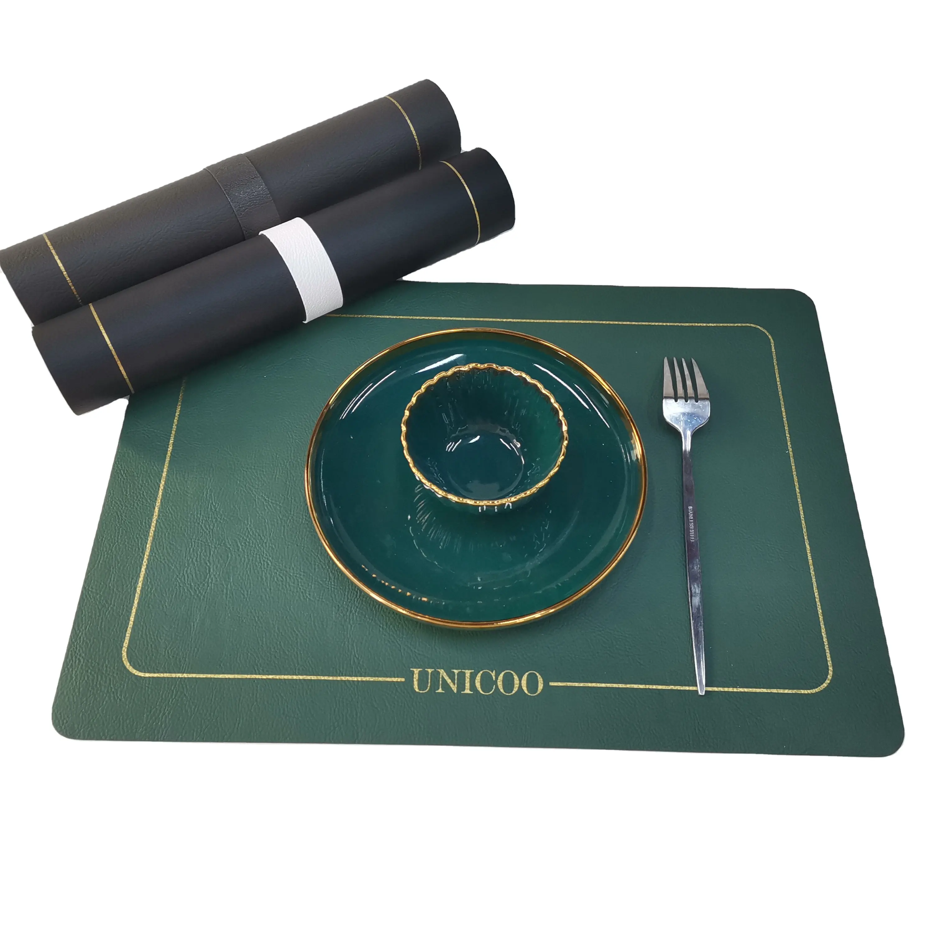 Nórdico Personalizado Placemats Conjuntos Pvc Placemat Atacado Placemats De Mesa Antiderrapante De Luxo