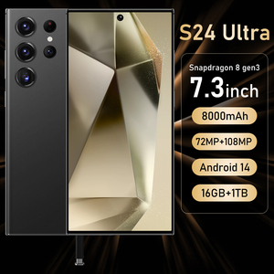 Teléfono <span class=keywords><strong>Celular</strong></span> Inteligente Android S24 Ultra de 7.3 Pulgadas con Doble SIM, Precio de Fábrica al por Mayor de Alta Calidad y Funciones Avanzadas - Product Image 3