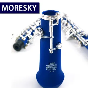 MORESKY Oboe bleu ABS Clé Do Style semi-automatique Cupronickel Nickelé S15 - Product Image 6