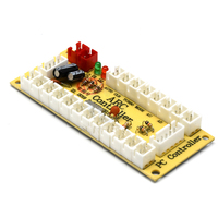 Encodeur USB à délai nul, PC vers joystick, commande par bouton, carte de joystick d'arcade USB, indicateur pour module MAME