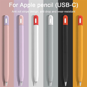 USB-C stylus bút bút chì cap phụ kiện nibs tip Silicone Bìa trường hợp đối với Apple bút chì bảo vệ Nib bao gồm cho iPad Pro - Product Image 2