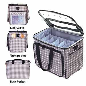 Bolsa Organizadora Grande para Ganchillo, Almacenamiento de Hilos, Porta Proyectos de Tejer, Set de Accesorios para Ganchillo - Product Image 5