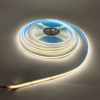 WEPPGO DC 12V 24V 320D 8mm bande souple COB barre lumineuse CE RoHS LED barre lumineuse en gros 3000K 4000K 6000K COB bande LED