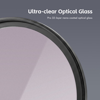 Filtre à Effet de Brouillard Rose pour Prise de Vue en Portrait OEM, 67mm 77mm 82mm 86mm, Cadre en Alliage d'Aluminium, Diffuseur de Brouillard Adoucissant, Filtre d'Objectif d'Appareil Photo