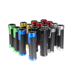 Manopole per Moto 7/8 " 22mm in Alluminio CNC e Gomma, Impugnature Comfort per CFMOTO Honda Yamaha Kawasaki Suzuki Universali - Product Image 5