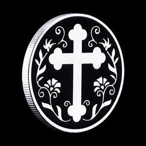 I collezionisti commemorativi placcati in oro regalo religioso Souvenir moneta commemorativa cristiano - Product Image 5