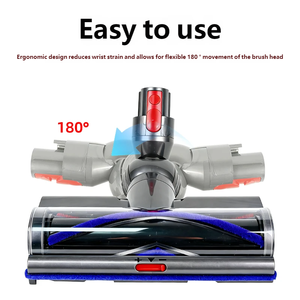 Brosse de sol pour aspirateur, tête électrique pour aspirateurs <span class=keywords><strong>Dyson</strong></span> V7/V8/V10/V11, accessoires de brosse rotative - Product Image 2