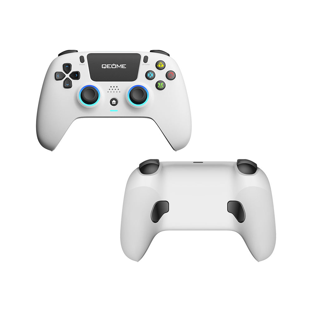 ORANGLES New Arrival P4 Wireless Game Controller | Bluetooth Multi-Platform Gamepad with Programmable Buttons, 6-Axis Gyro, Dual Vibration for PS4/PC/Android – Qatar - elegant presentation - exhibiting components - Image 6 of 6 | ideal for home | Discount on New Arrival P4 Wireless Game Controller | Bluetooth Multi-Platform Gamepad with Programmable Buttons, 6-Axis Gyro, Dual Vibration for PS4/PC/Android – Qatar Virginia | Free Shipping ORANGLES