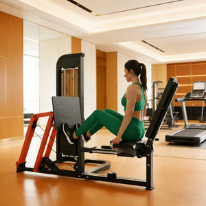 Stazione per <span class=keywords><strong>gambe</strong></span> biomeccanica Cheernin Kinesiology Leg Press potenziata, 562 libbre, per allenamento di forza, resistente - Product Image 1