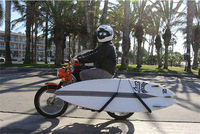 Support de stockage de planche de surf de Scooter en plastique professionnel livraison directe support de vélo de moto pour l'utilisation de surf