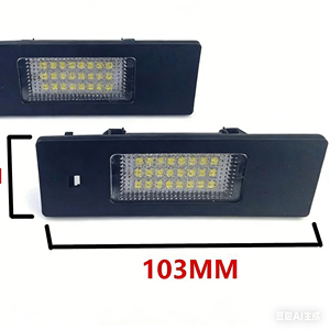 Éclairage de plaque d'immatriculation LED pour BMW série 1 E81 E87 série 6 E63 E64 E86 Z4 F20 F06 - Product Image 4