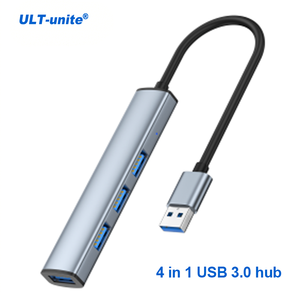 ULT-unite Hub USB 4-en-1 Type C 4 ports – Nouveauté chinoise – Hub USB 3.0 à 4 ports – Prix bas - Product Image 2